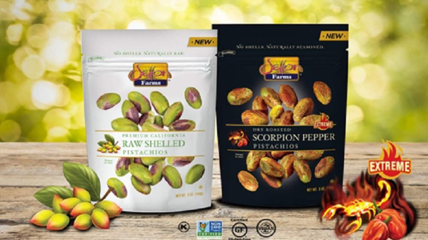 Setton Farms new seasoned pistachio kernels bring the heat - The